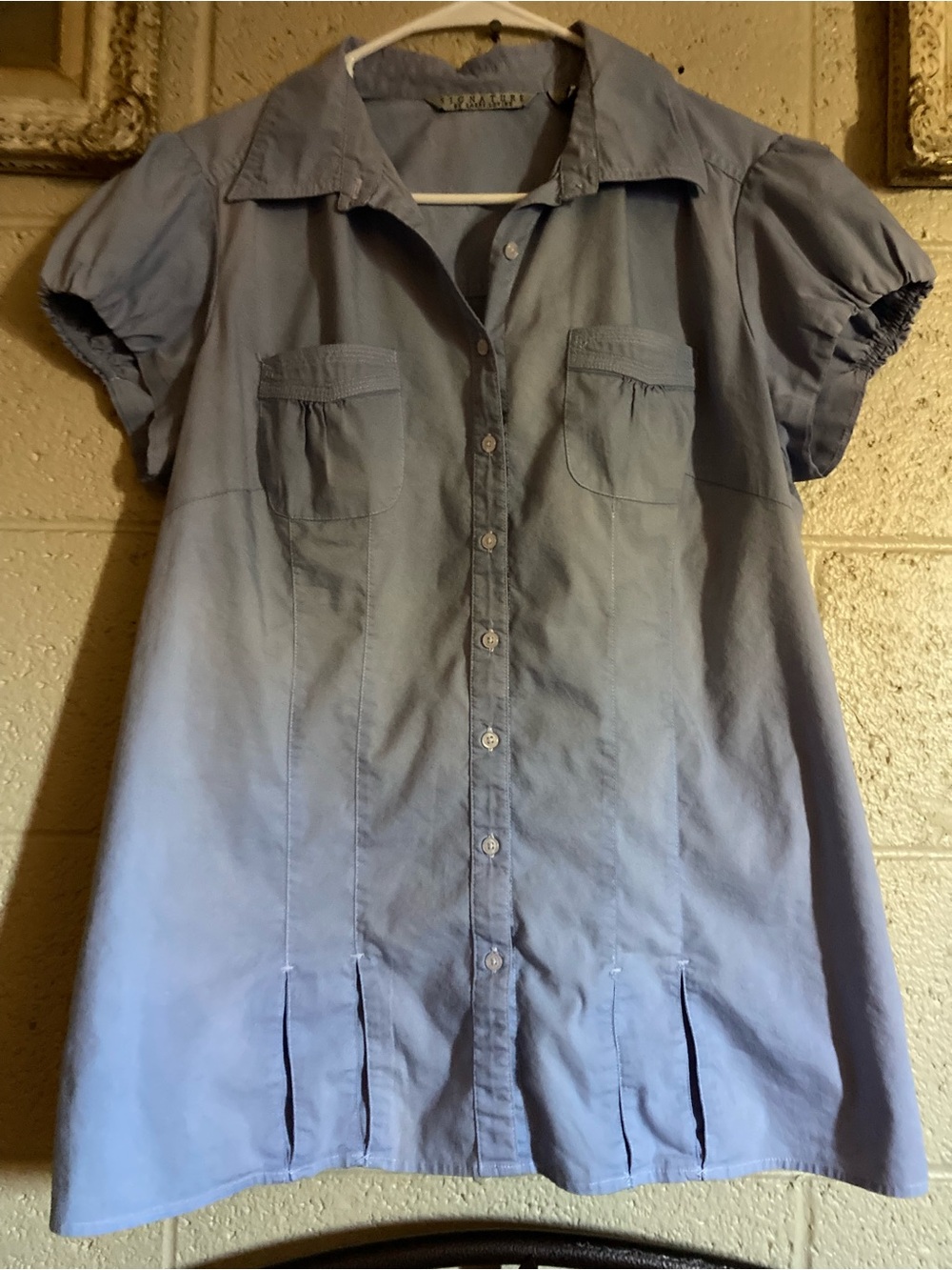 Light Blue Button Up